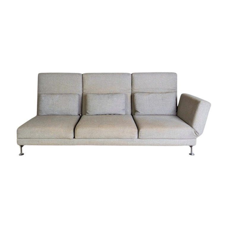 Brühl Moule Medium Side Sofa Chaise Longue Couch Recamiere