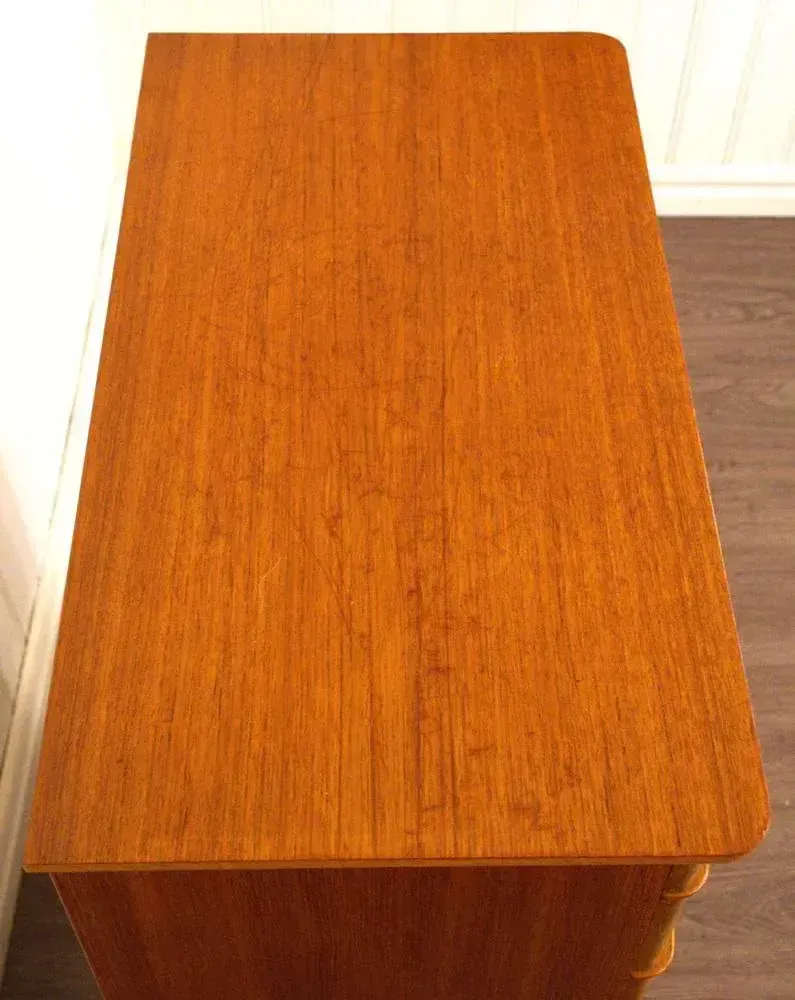 Swedish Teak Chest Of Drawers, 1950s photo vintage