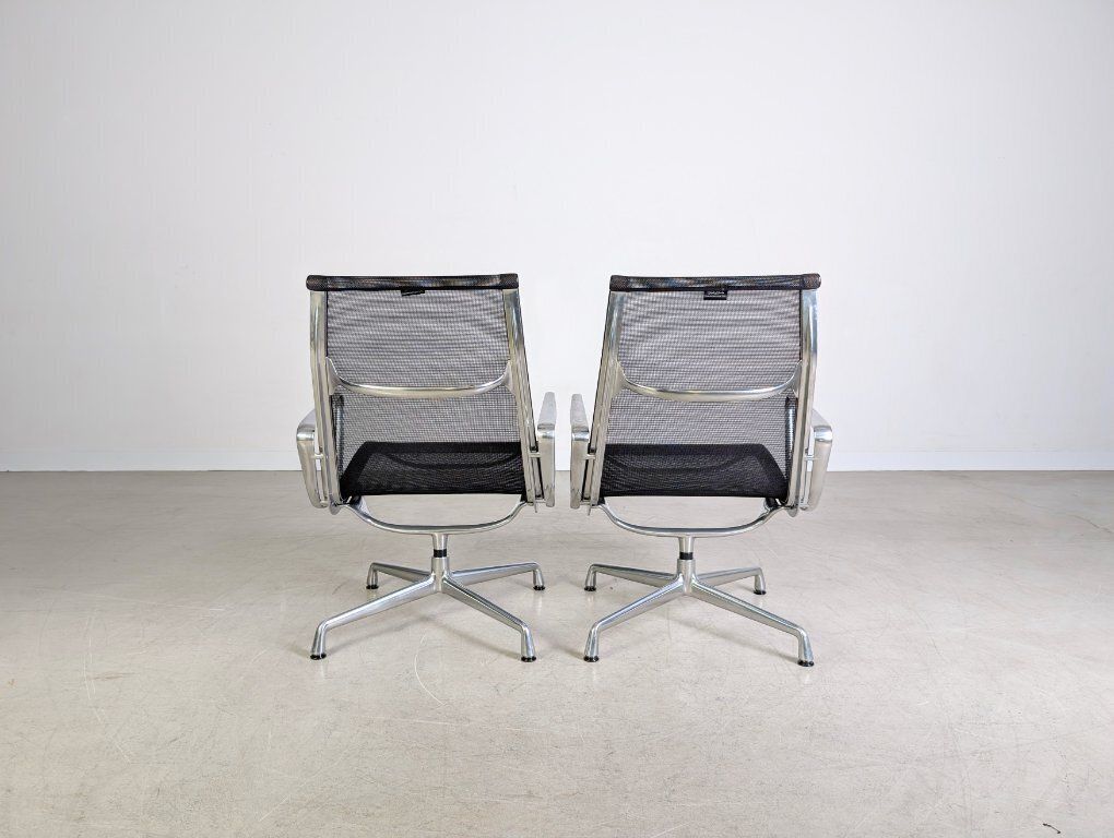 9x Original Vitra Ea 115 Sessel Charles & Ray Eames Netz Mesh photo vinterior