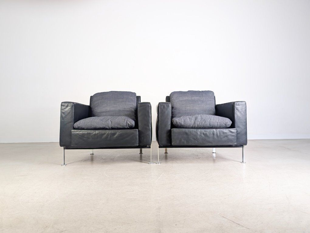 2x Original Hans Kaufeld Armchair Rh 302 Robert Haussmann Bauhaus photo for sale