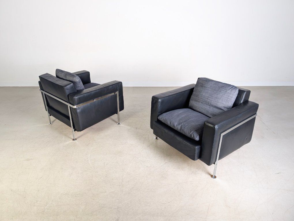 2x Original Hans Kaufeld Armchair Rh 302 Robert Haussmann Bauhaus photo buy