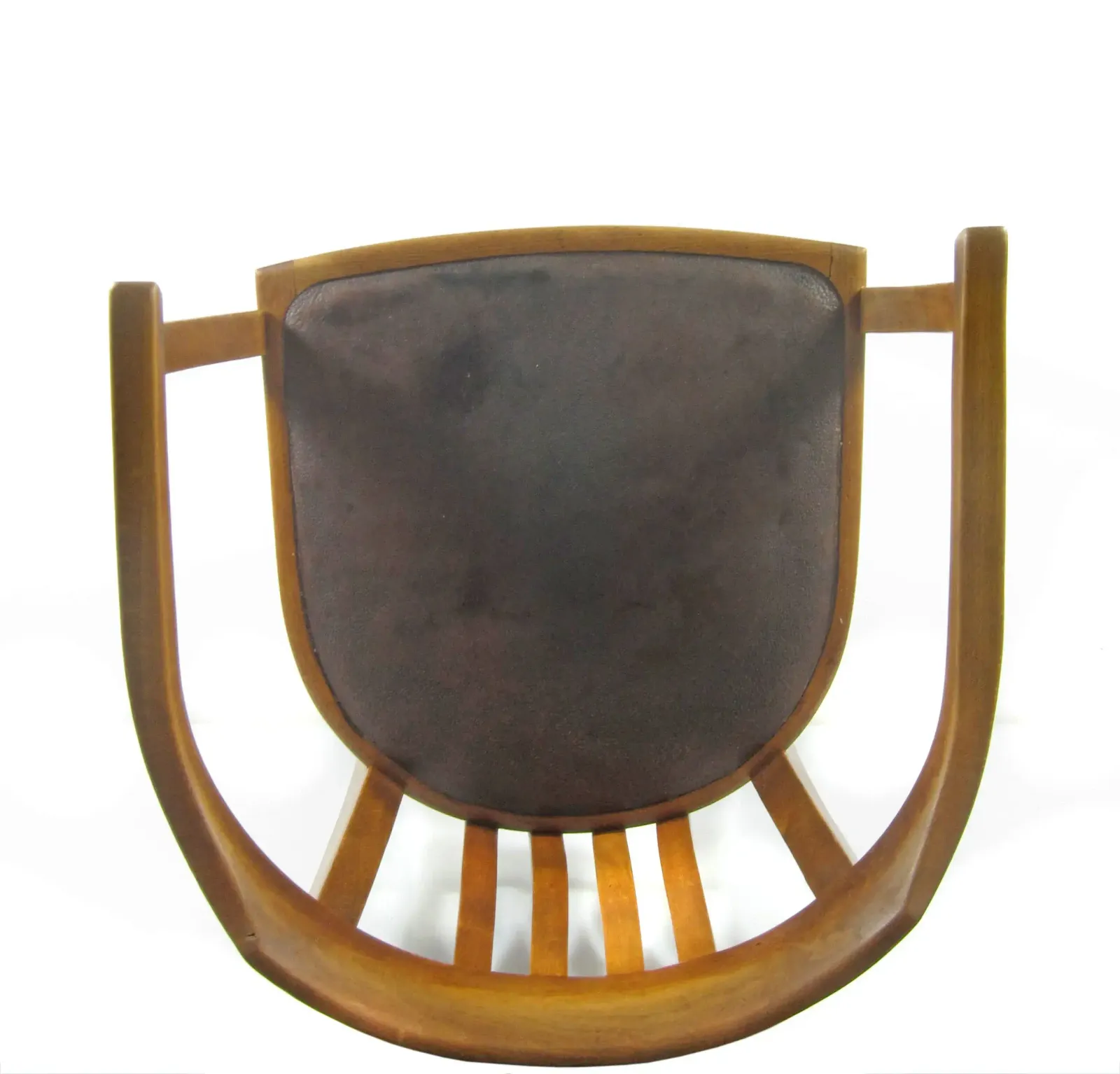 Art Nouveau Eiken Fauteuil, Oostenrijk Of Duitsland, Ca. 1910 photo vintage