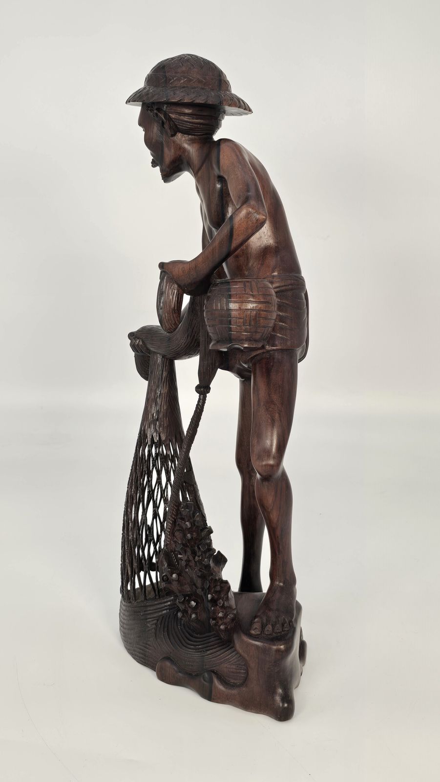 Antique Balinese Carved Hardwood Figure, Circa 1900 photo 1720.0