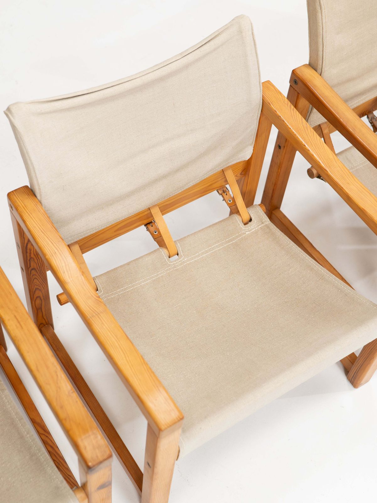 photo vintage Midcentury Modern Set Of Four Karin Mobring Armchairs Model Diana By Ikea In Sweden, 1970s