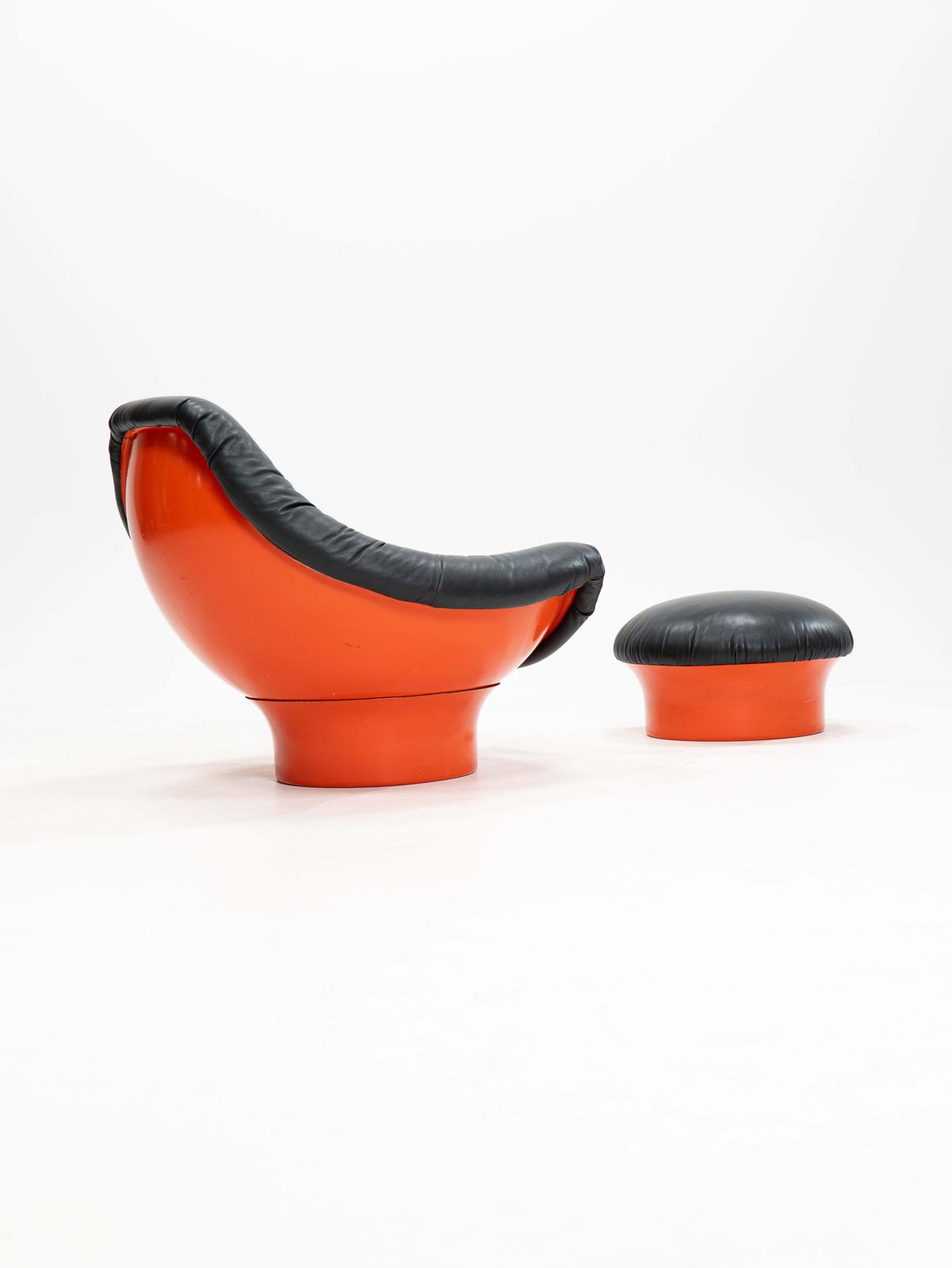 photo for sale Rodica Lounge Chair By Mario Brunu For Comfort, Italy, 1960s, Set Of 2
