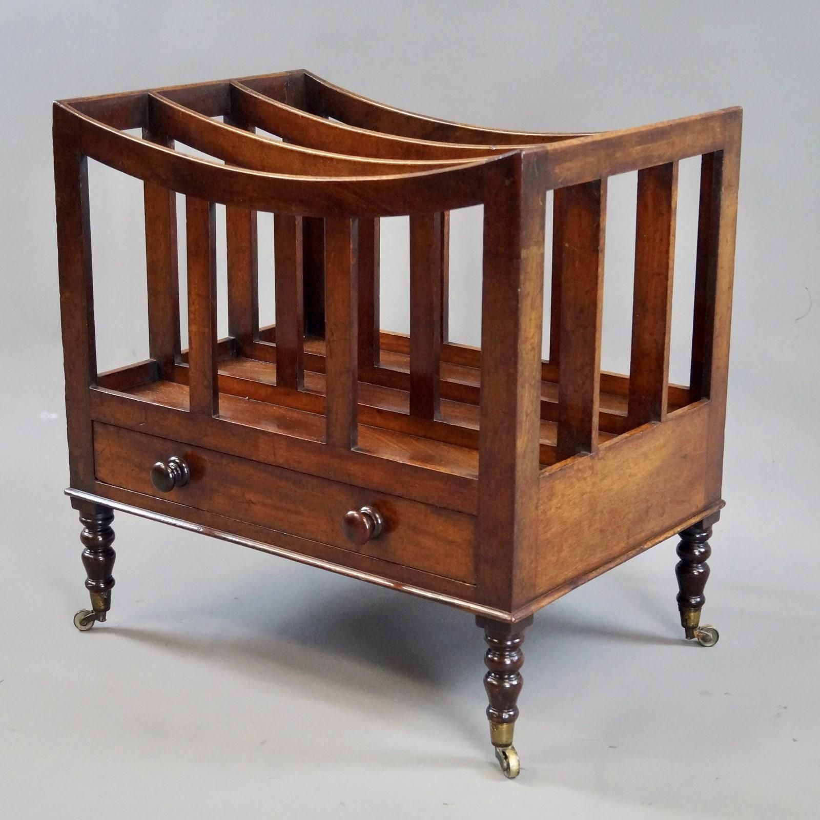 A Large Cuban Mahogany Canterbury photo Home Decor