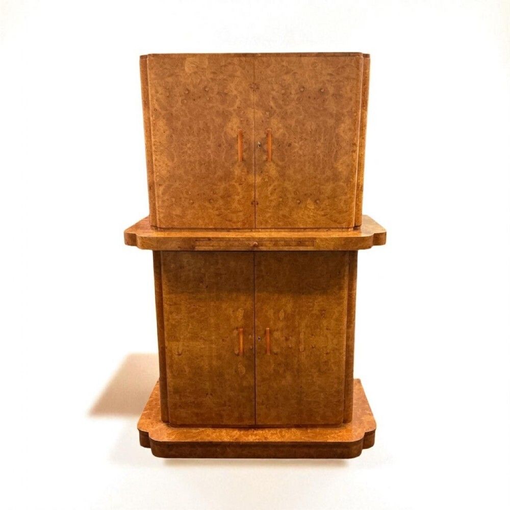 Art Deco Cocktail Cabinet By Harry And Lou Epstein. photo for sale