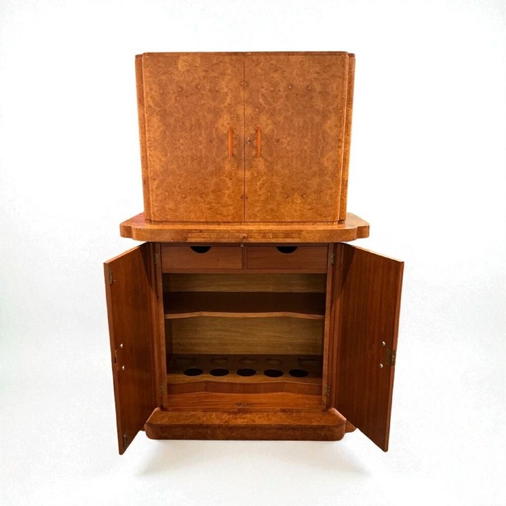 Art Deco Cocktail Cabinet By Harry And Lou Epstein. photo Furniture