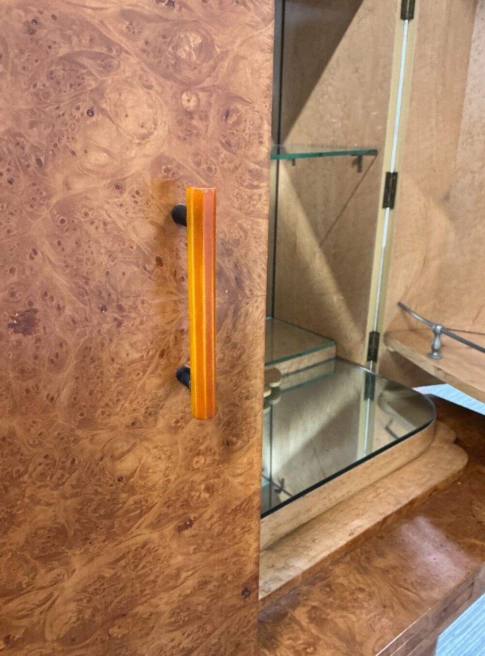 Furniture Art Deco Cocktail Cabinet By Harry And Lou Epstein. photo