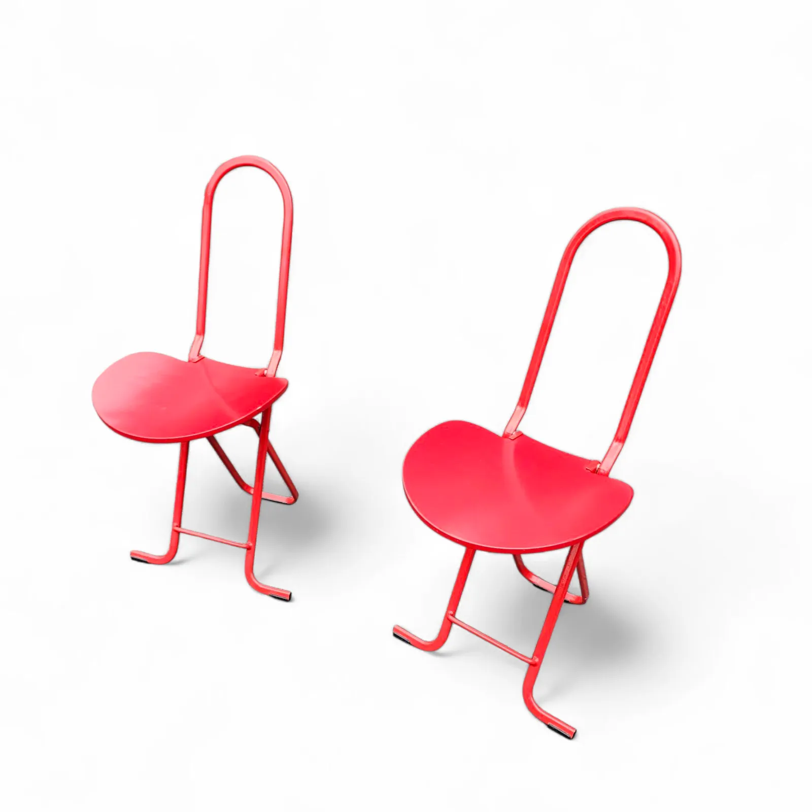 Folding Chairs By Gastone Rinaldi For Thema / 1970s / Set Of 2 photo 426.0