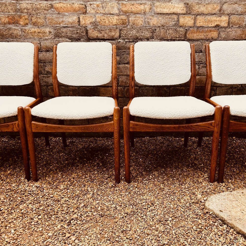 Set Of Six Arne Vodder Model 51 Dining Chairs For Sibast Møbler, Denmark, 1951 photo 2995.0