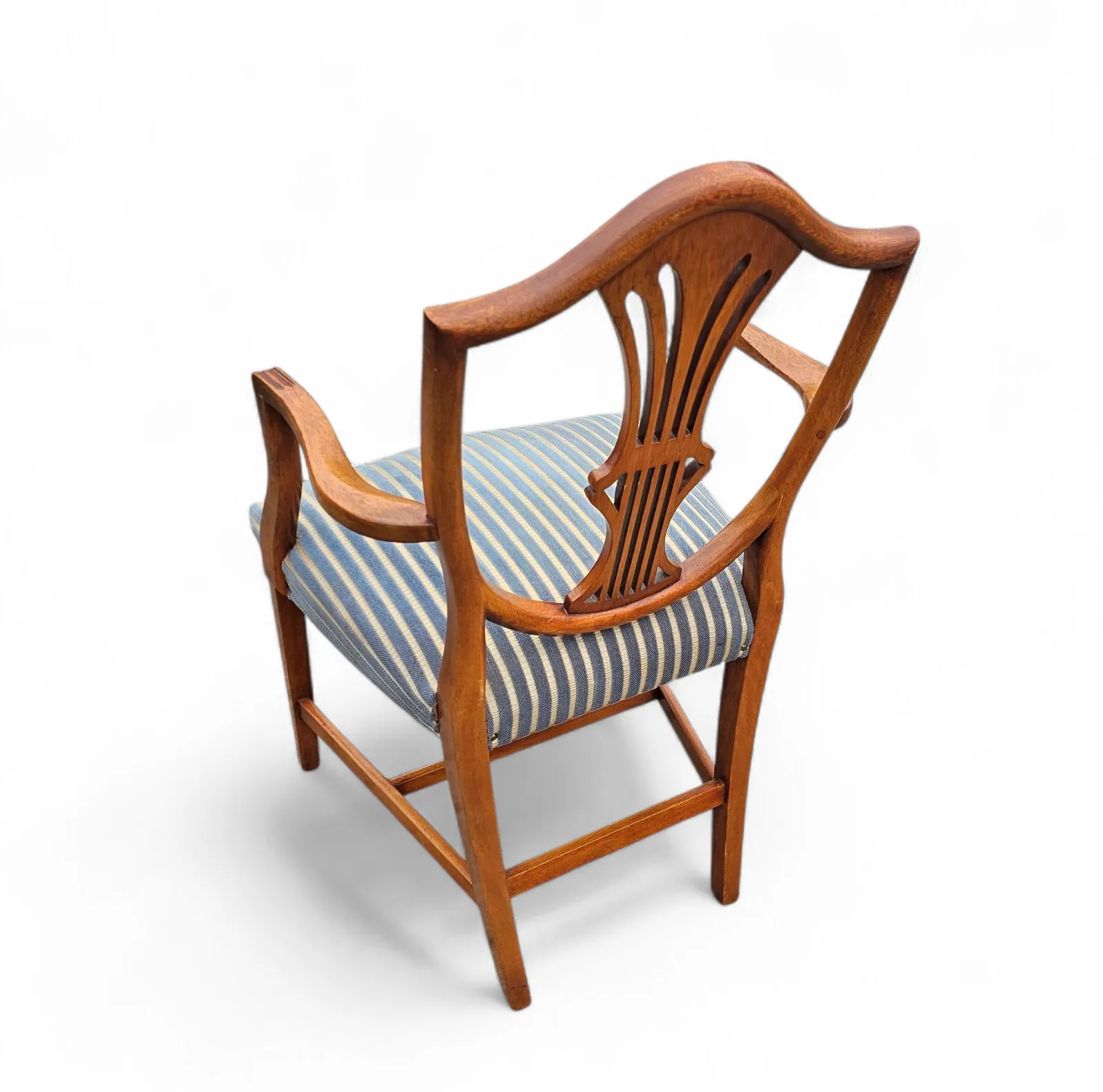 2235.0 6 X English Mahogany Hepplewhite Chairs / 1920s photo