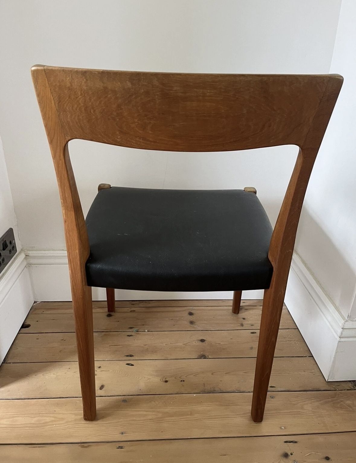 Swedish Vintage Teak Chair By Svegards Markaryd Stamped photo 160.0