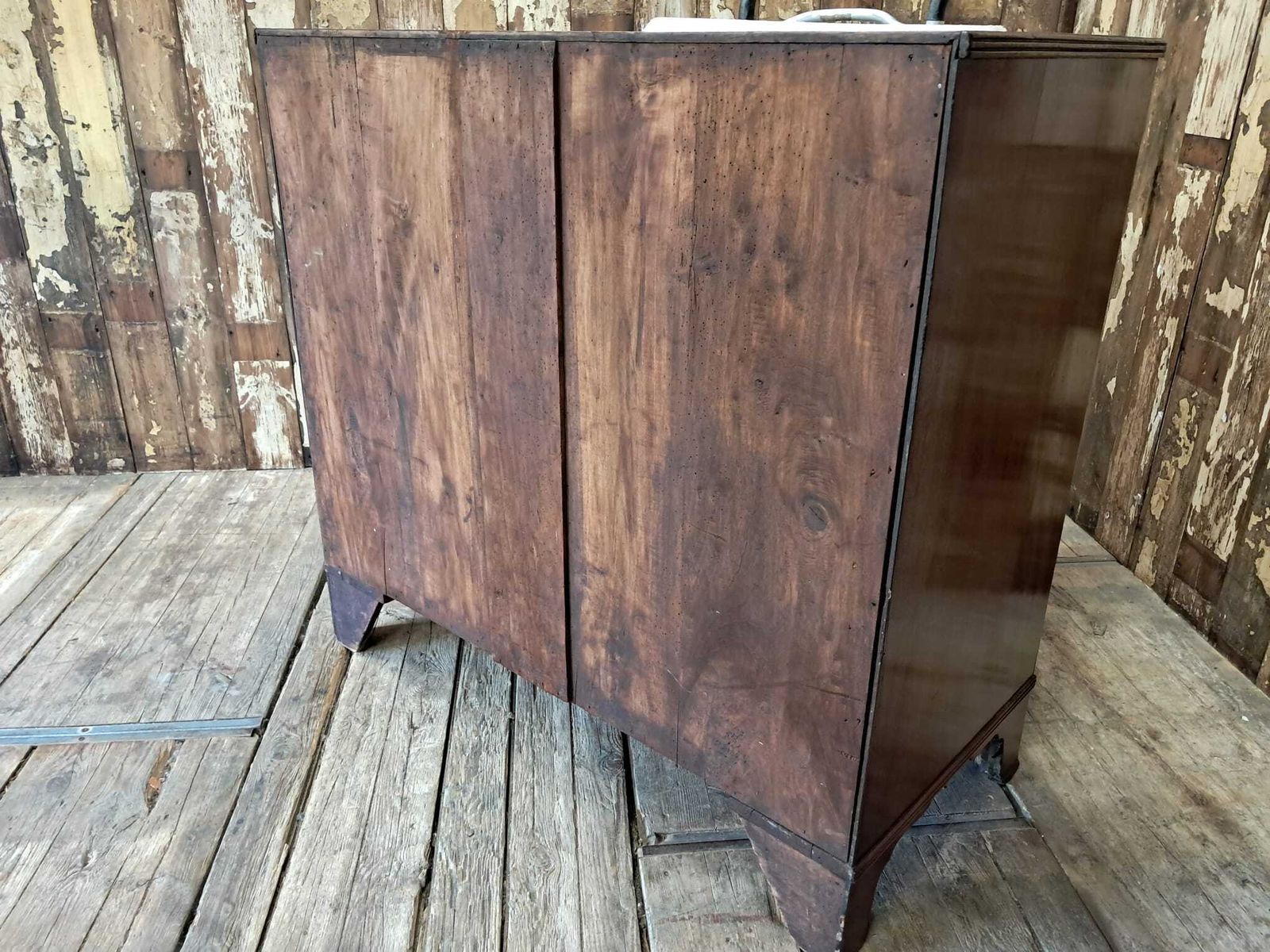 Furniture 19th Century Mahogany Chest Of Drawers photo