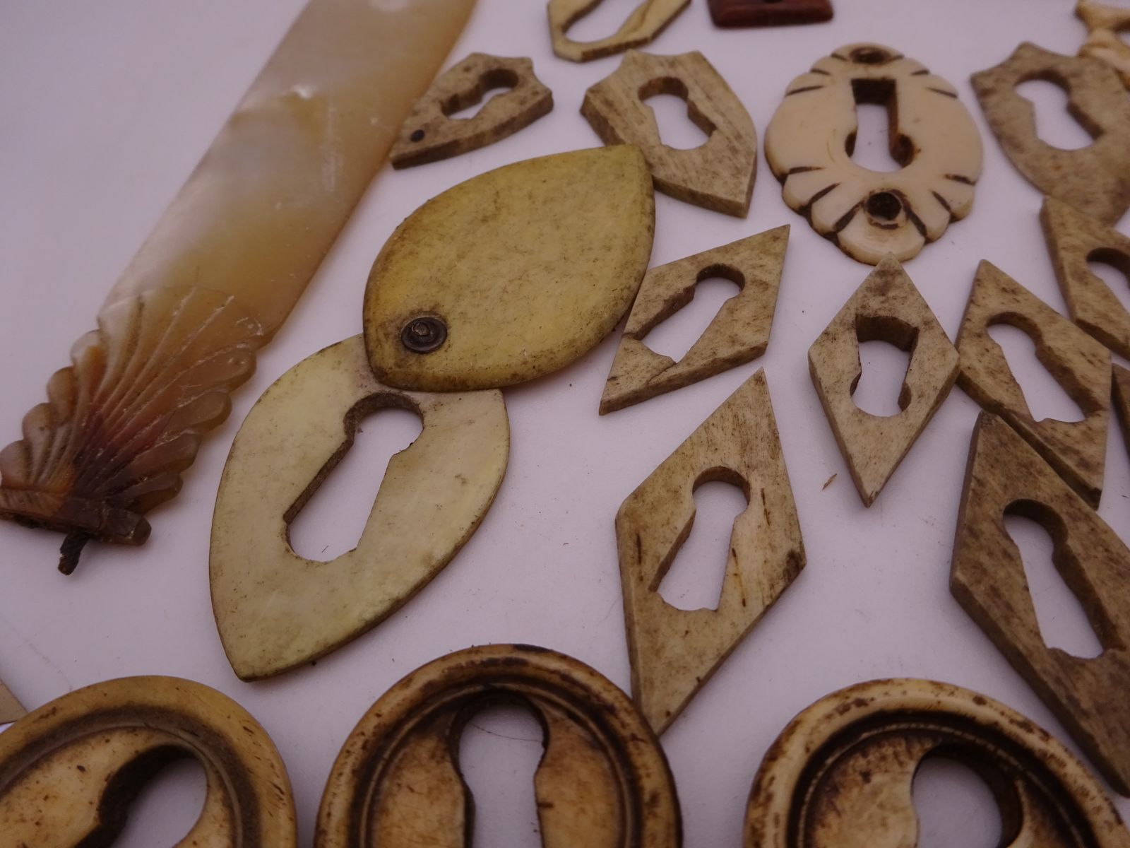 Furniture Collection Of Antique Natural Escutcheons For Furniture Restoration photo
