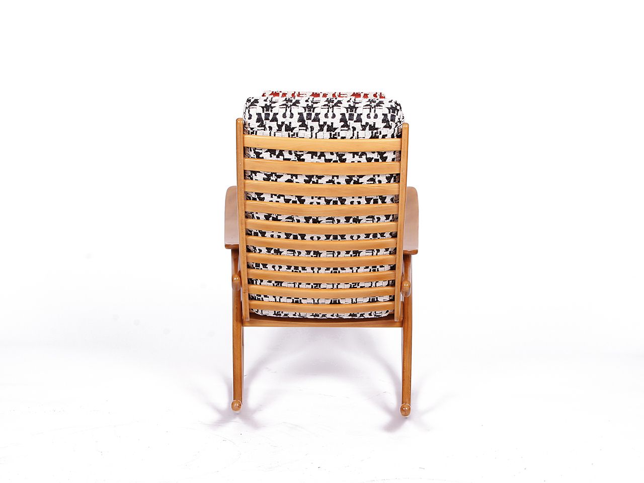 Uluv Rocking Chair, 1950s élitis Upholstery photo 1900.0