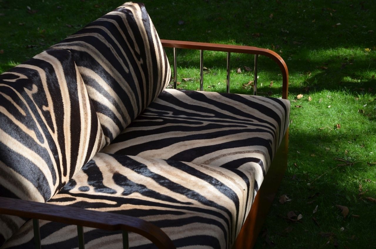 Daybed H 215 By Jindrich Halabala For Up Zavody, 1930s photo vintage