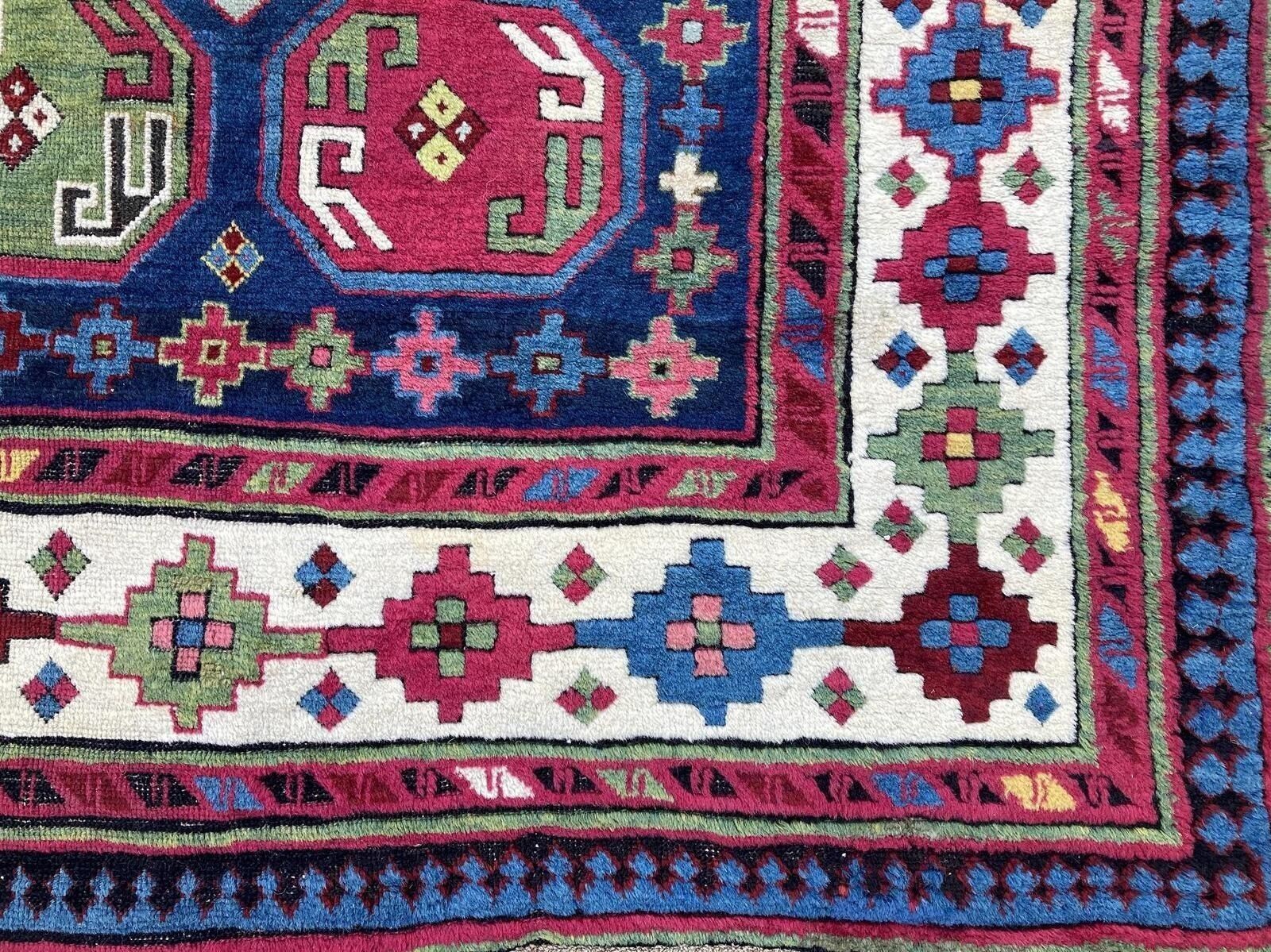 Antique Caucasian Talish Long Rug 2.97m X 1.22m photo Textiles