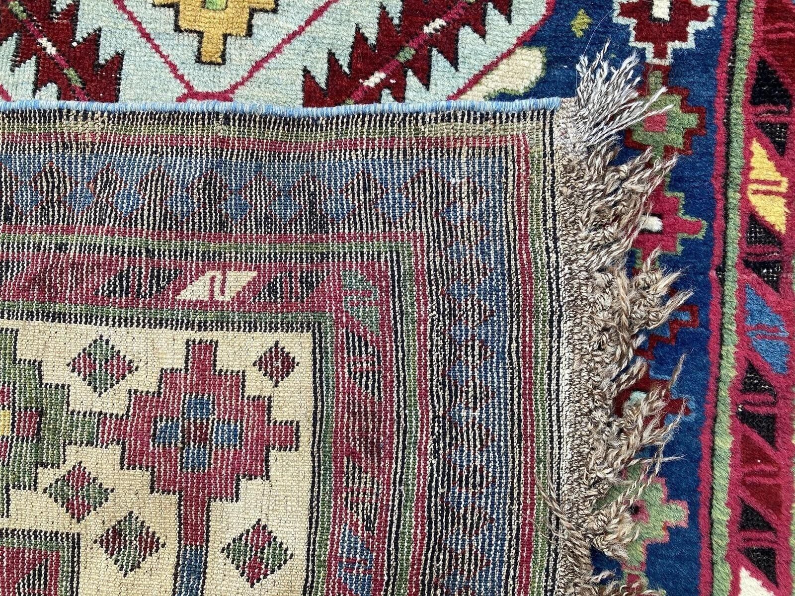 Antique Caucasian Talish Long Rug 2.97m X 1.22m photo vintage