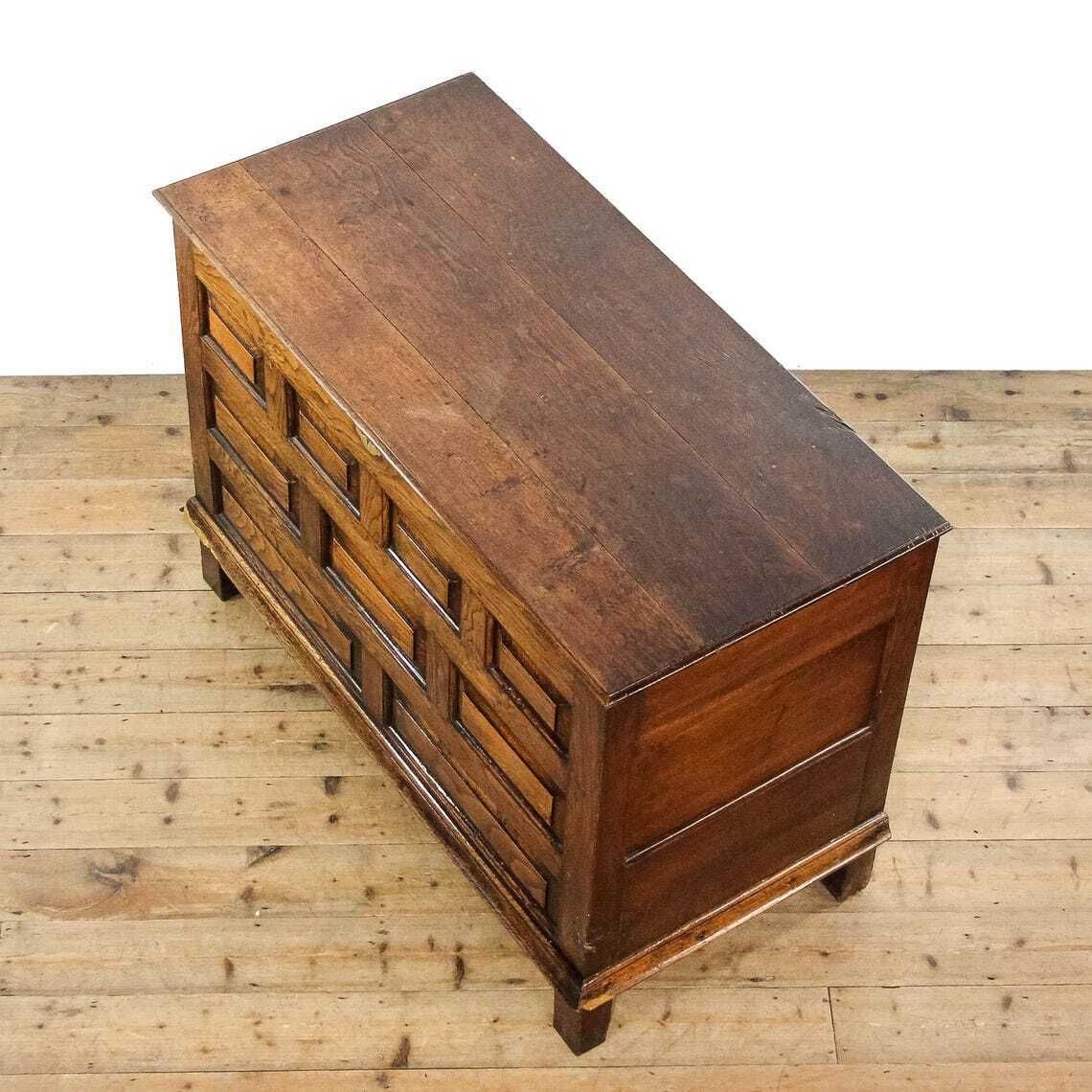 Antique 18th Century Welsh Oak Mule Chest  Blanket Box  Antique Storage Trunks And Chests  Storage Box photo vinterior