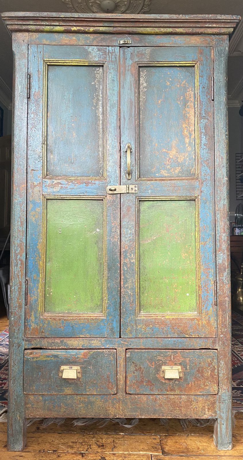 Industrial French Cabinet, Early 20th Century