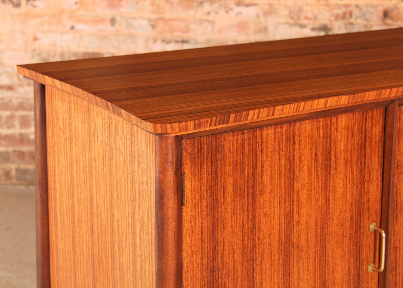 Mid Century Tola And Teak Sideboard By Everest, Circa 1960s photo Furniture