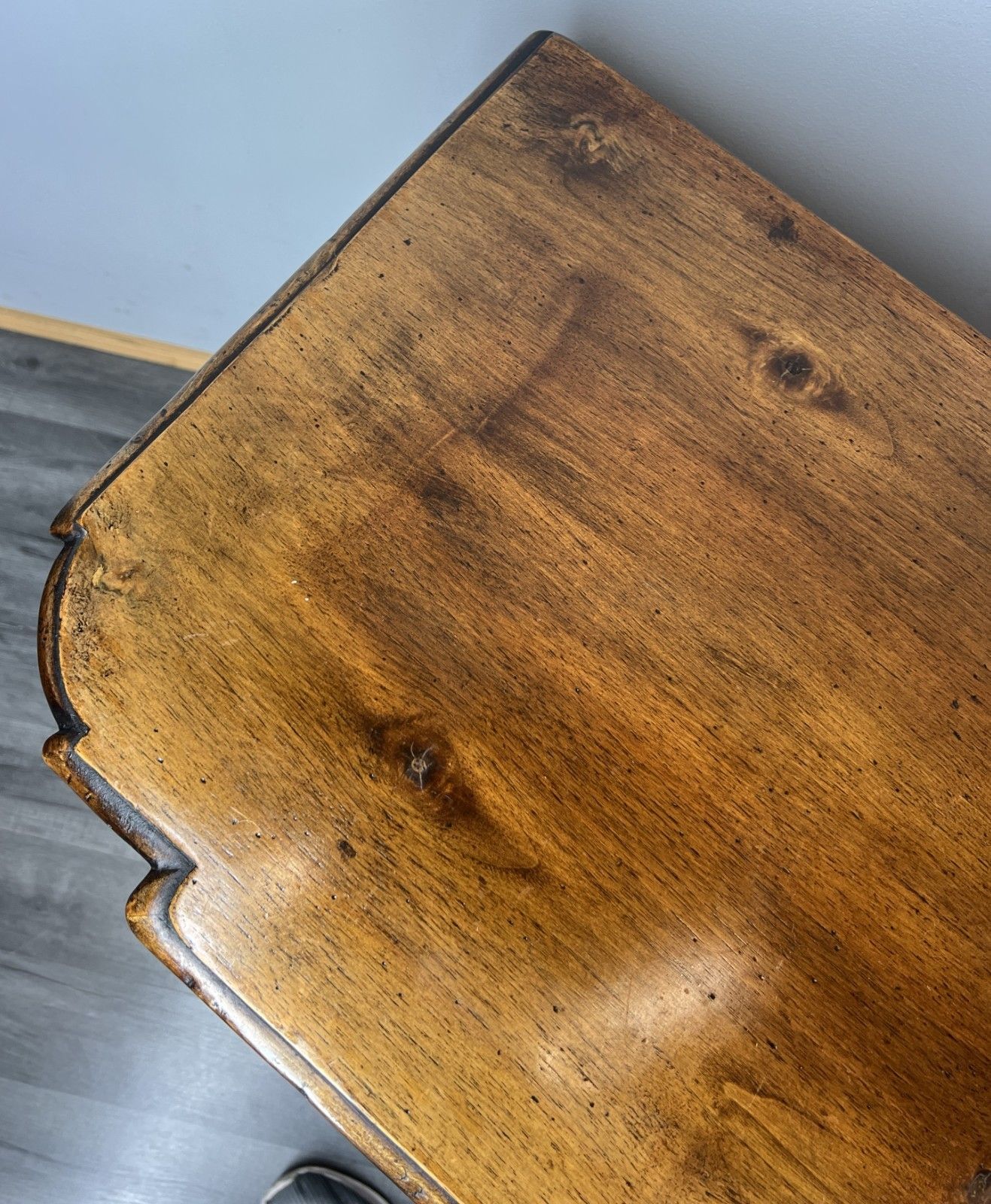 Furniture Bedside Tables Vintage French Style Nightstands Cabinets 3 Drawers Lot 4297 photo