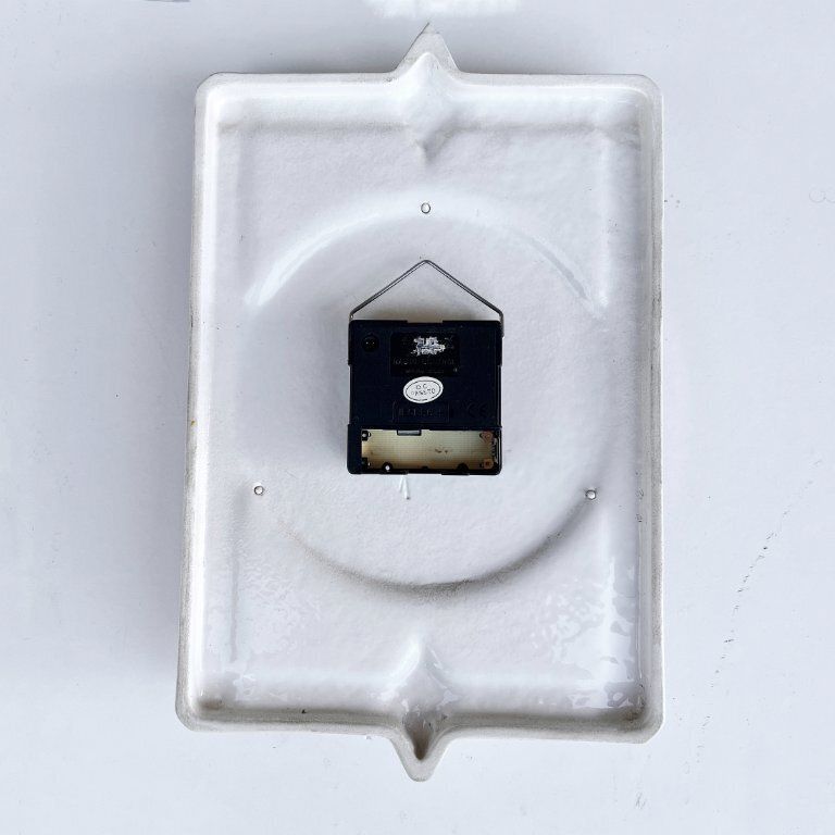 Usl Radio Controlled Wall Clock | Germany | 1980s/1990s | Vintage Ceramic Frame photo furniture