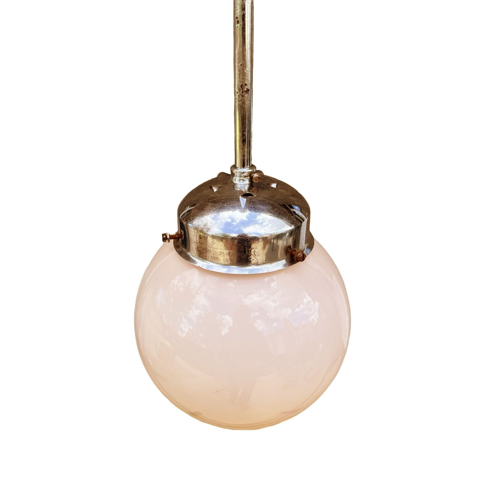Art Deco Pendant Lamp, Napako, Czechoslovakia, 1940s. photo buy