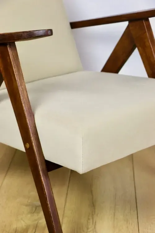 Vintage B 310 Var Armchair In Beige Velvet From The Jade Series   2 Pieces Available photo furniture