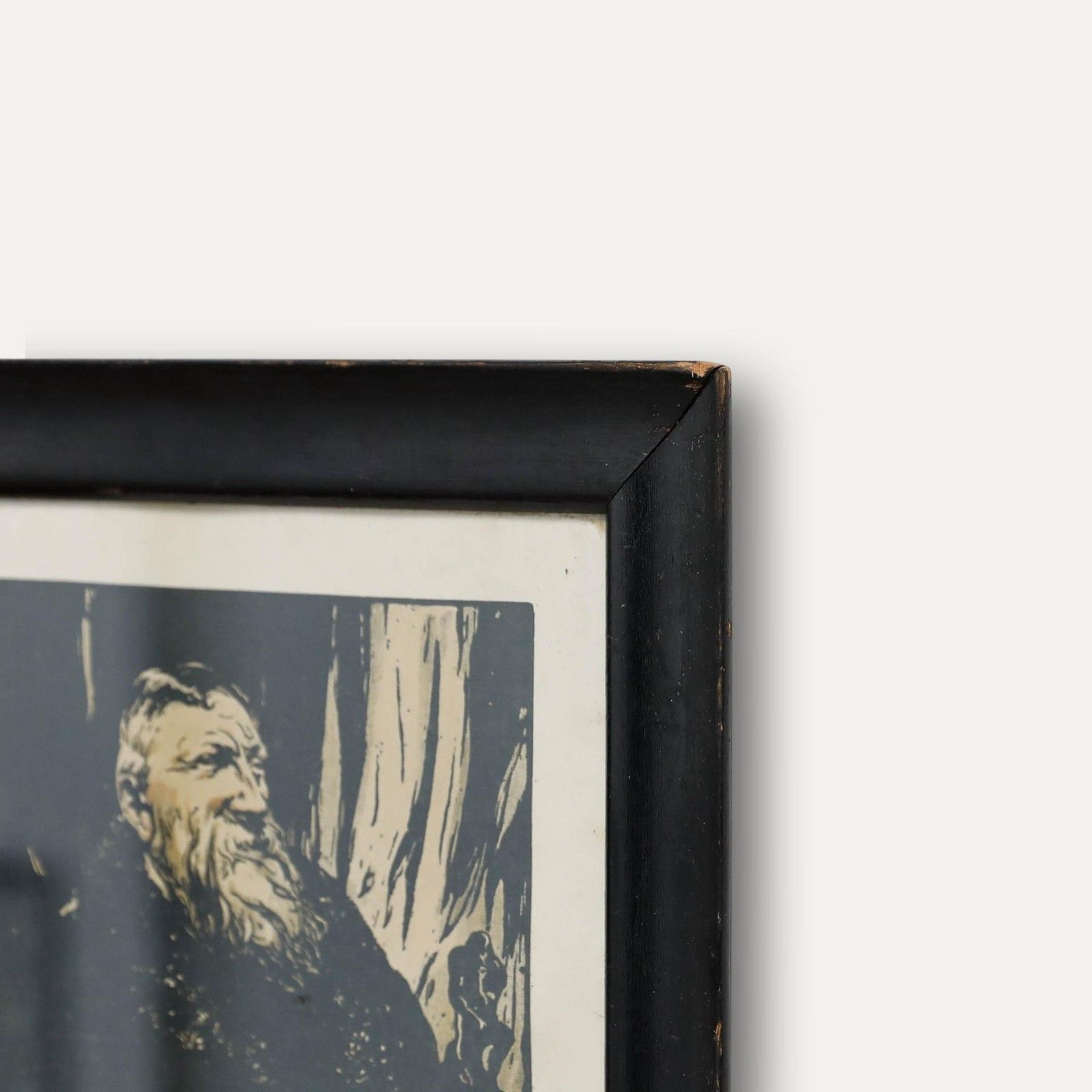 Sir William Nicholson (1872 1949) Framed 1905 Lithograph, Auguste Rodin photo 250.0