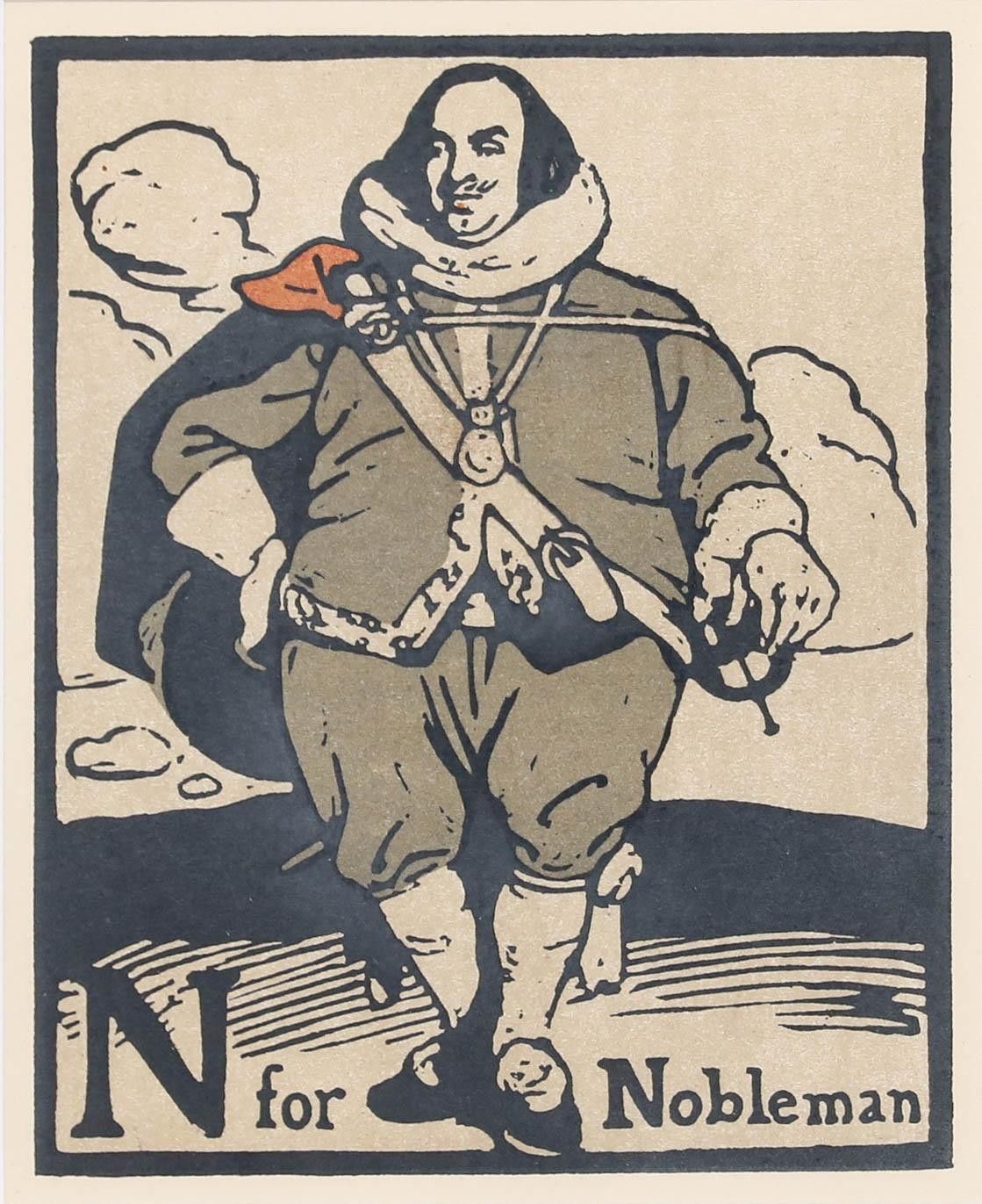 Sir William Nicholson (1872 1949)  Early 20th Century Lithograph, N For Nobleman photo furniture
