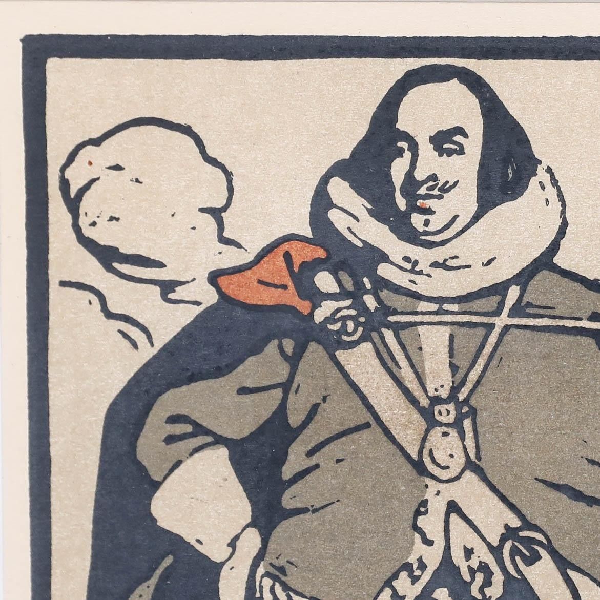 Sir William Nicholson (1872 1949)  Early 20th Century Lithograph, N For Nobleman photo Art