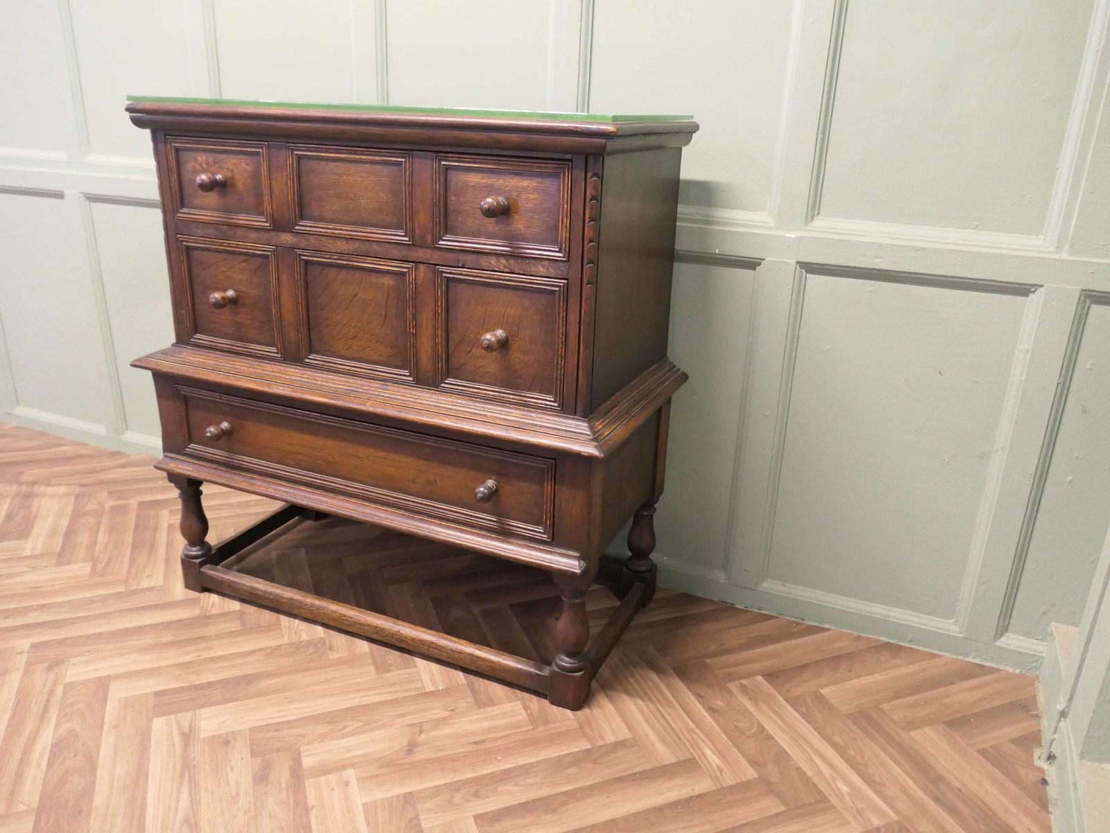 3 Drawer Oak Chest Of Drawers photo 690.0