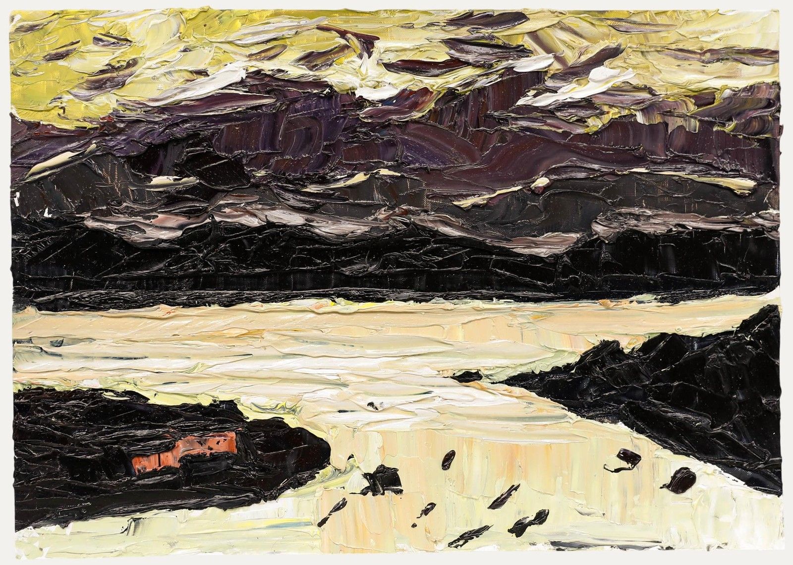 Daniel Nichols Contemporary Oil, As The Tide Comes In