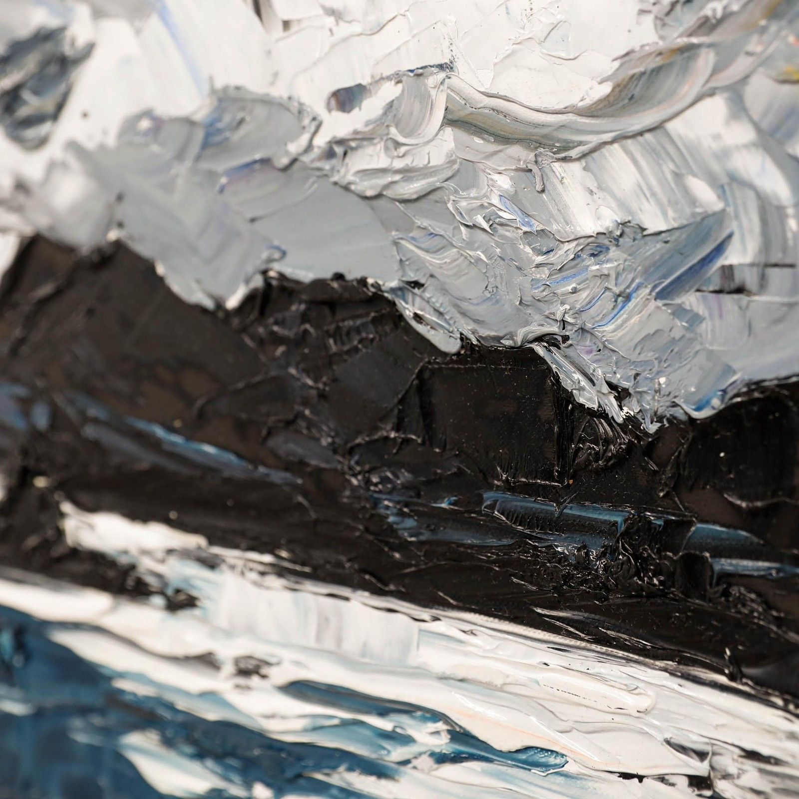 Daniel Nichols Contemporary Oil, Across The Sea photo Art
