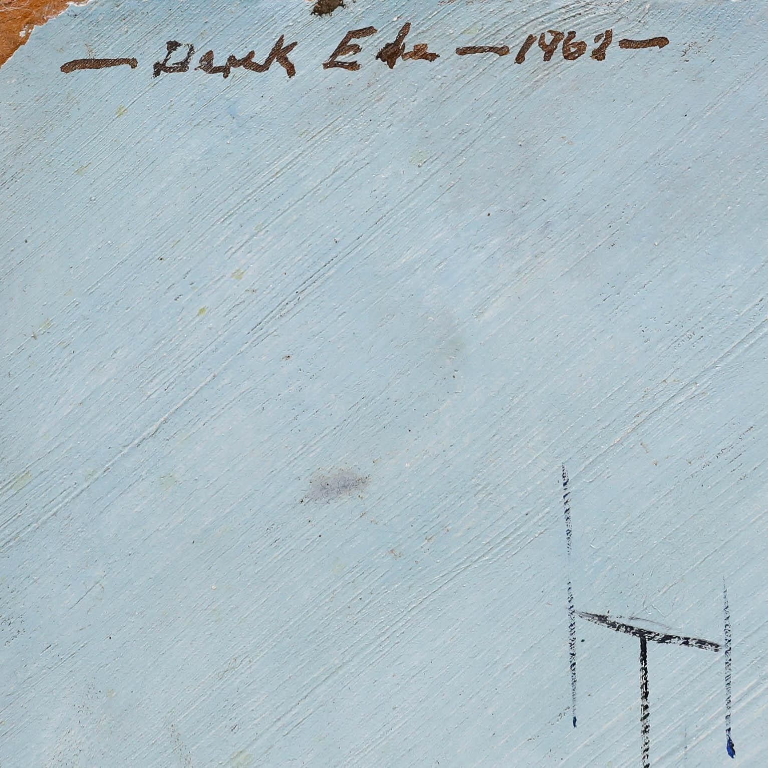 Derek Arthur Ede (1922 1983) Mid 20th Century Oil, Country Road, Bucks photo 225.0