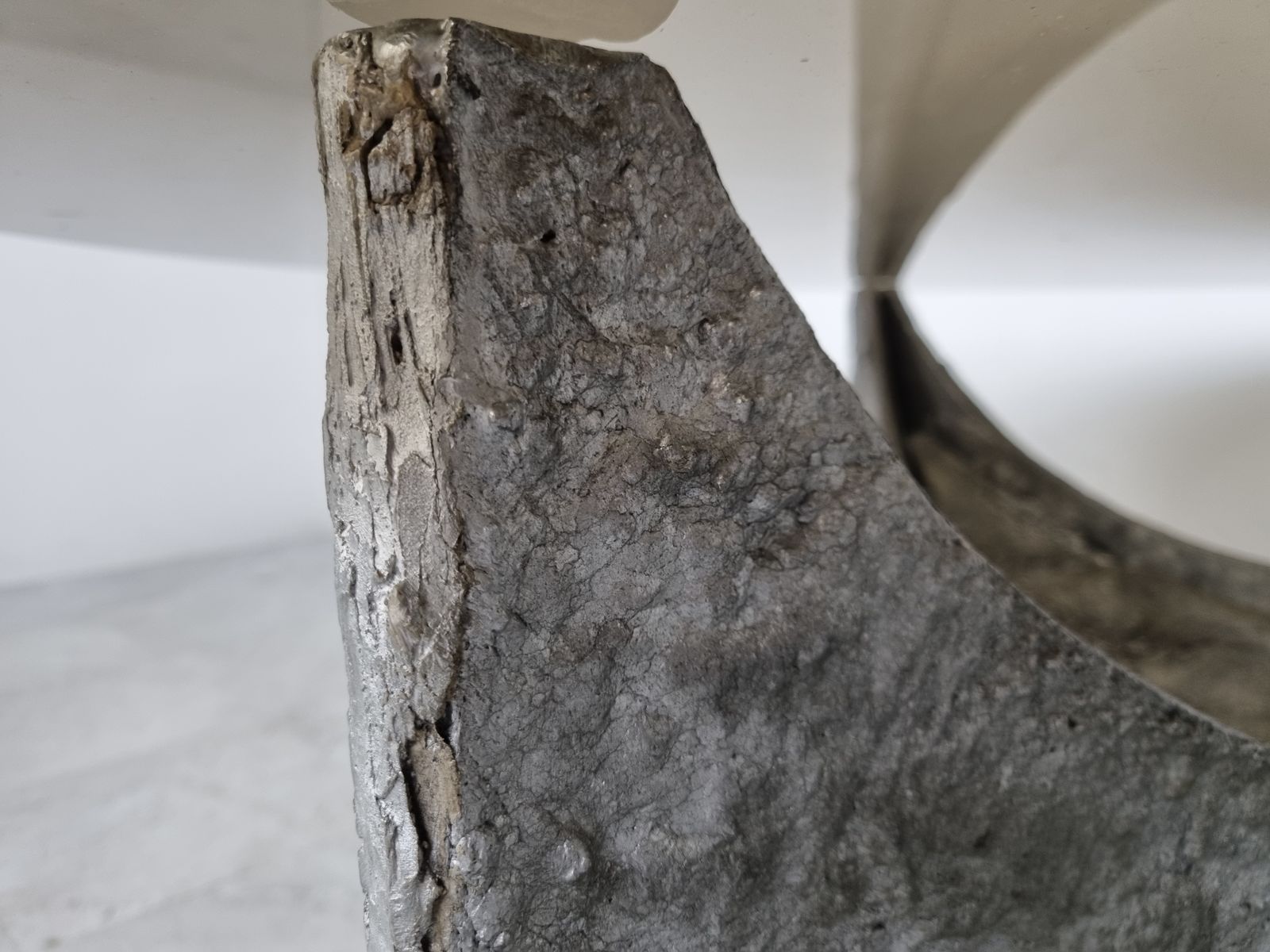 Pair Of Brutalist Coffee Tables, 1970s photo vinterior