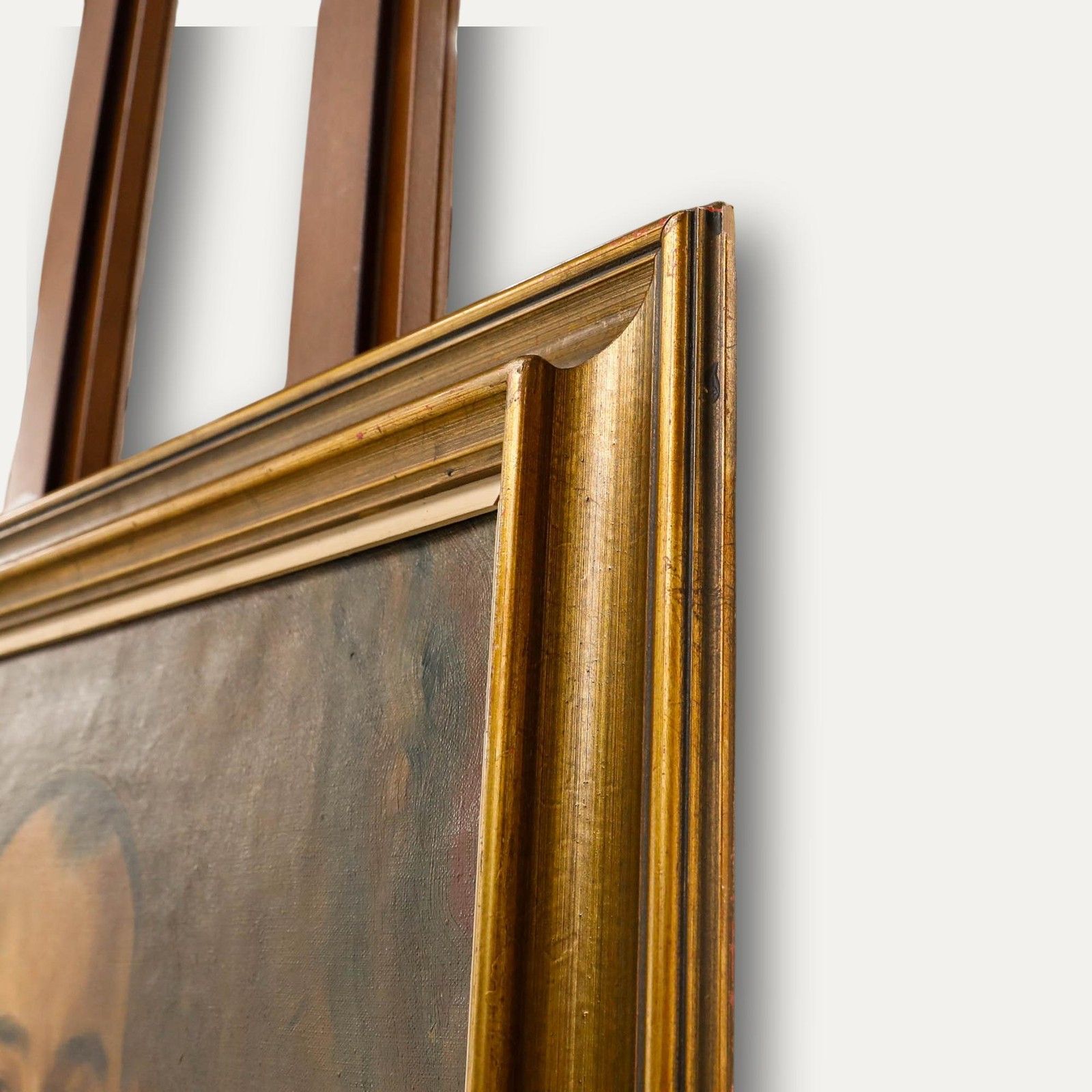 Framed Mid 20th Century Oil Portrait Of A Surgeon photo 350.0