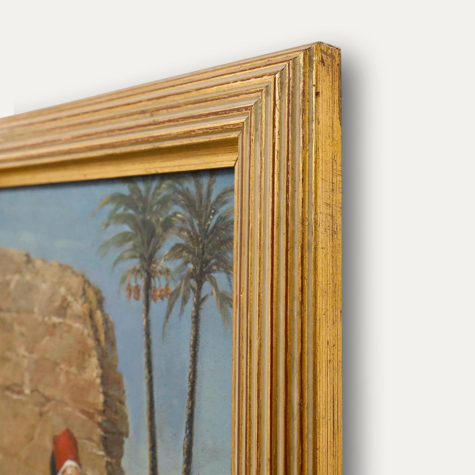 After Pierre Mathurin Petraud Framed 20th Century Oil, Self Portrait photo 325.0