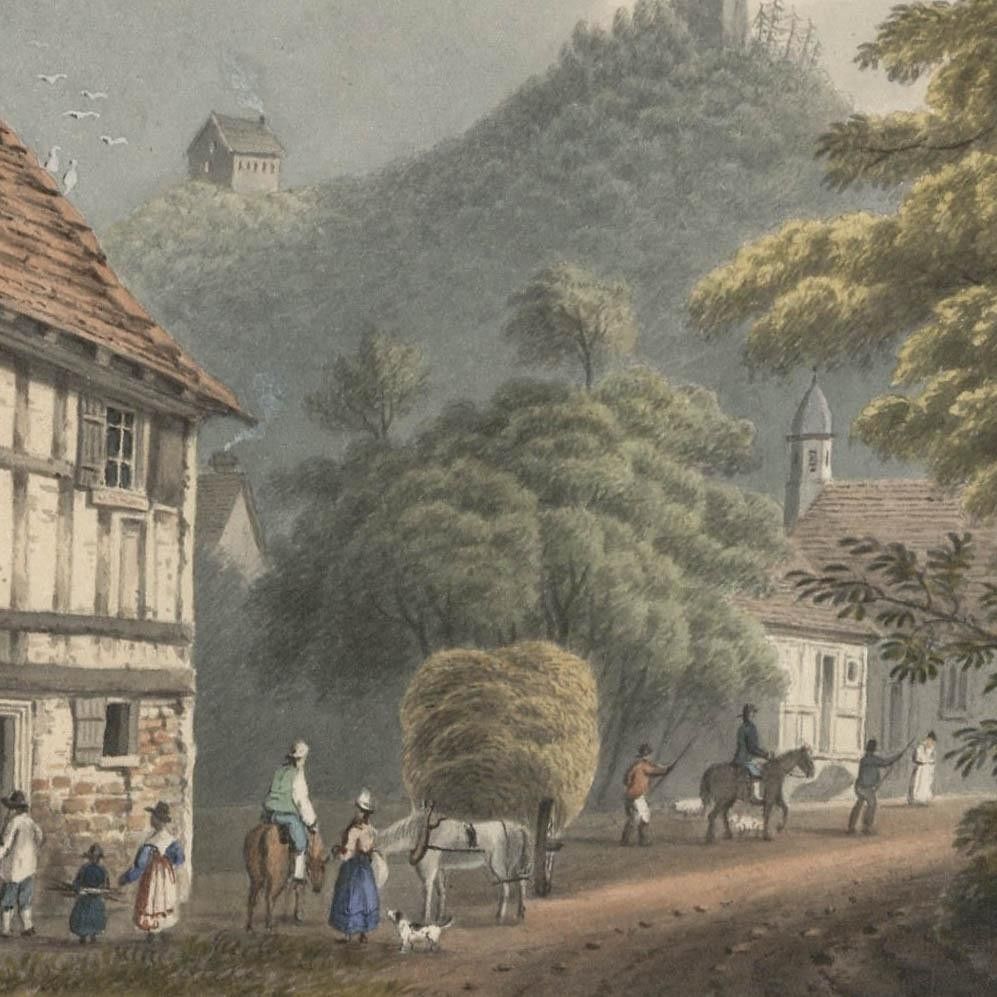 Thomas Remnant Charleton (1756 1849) Watercolour, Ruins Of Bodmin photo for sale