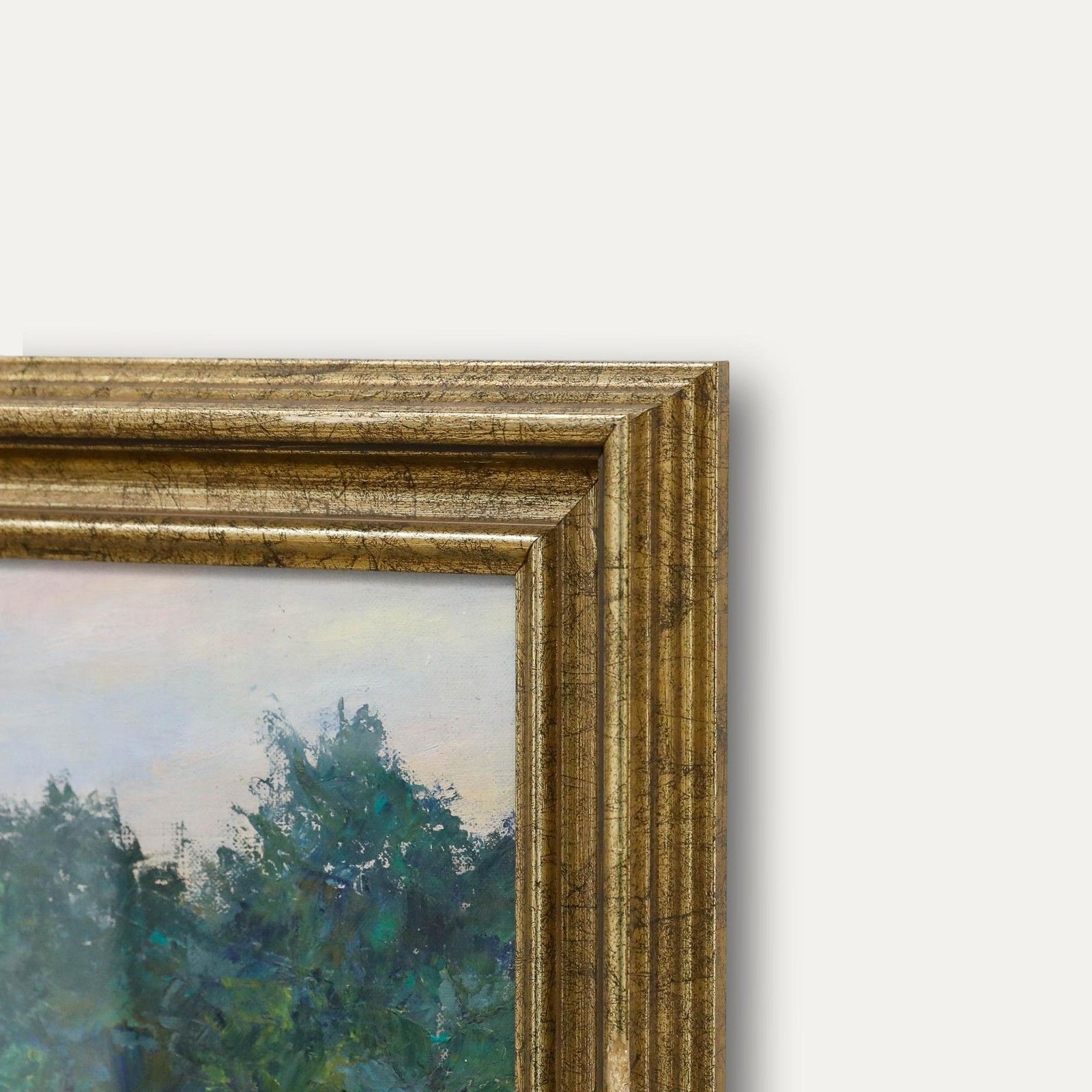 Hendrik Verburg (1895 1973) Mid 20th Century Oil, The Vegetable Garden photo vinterior
