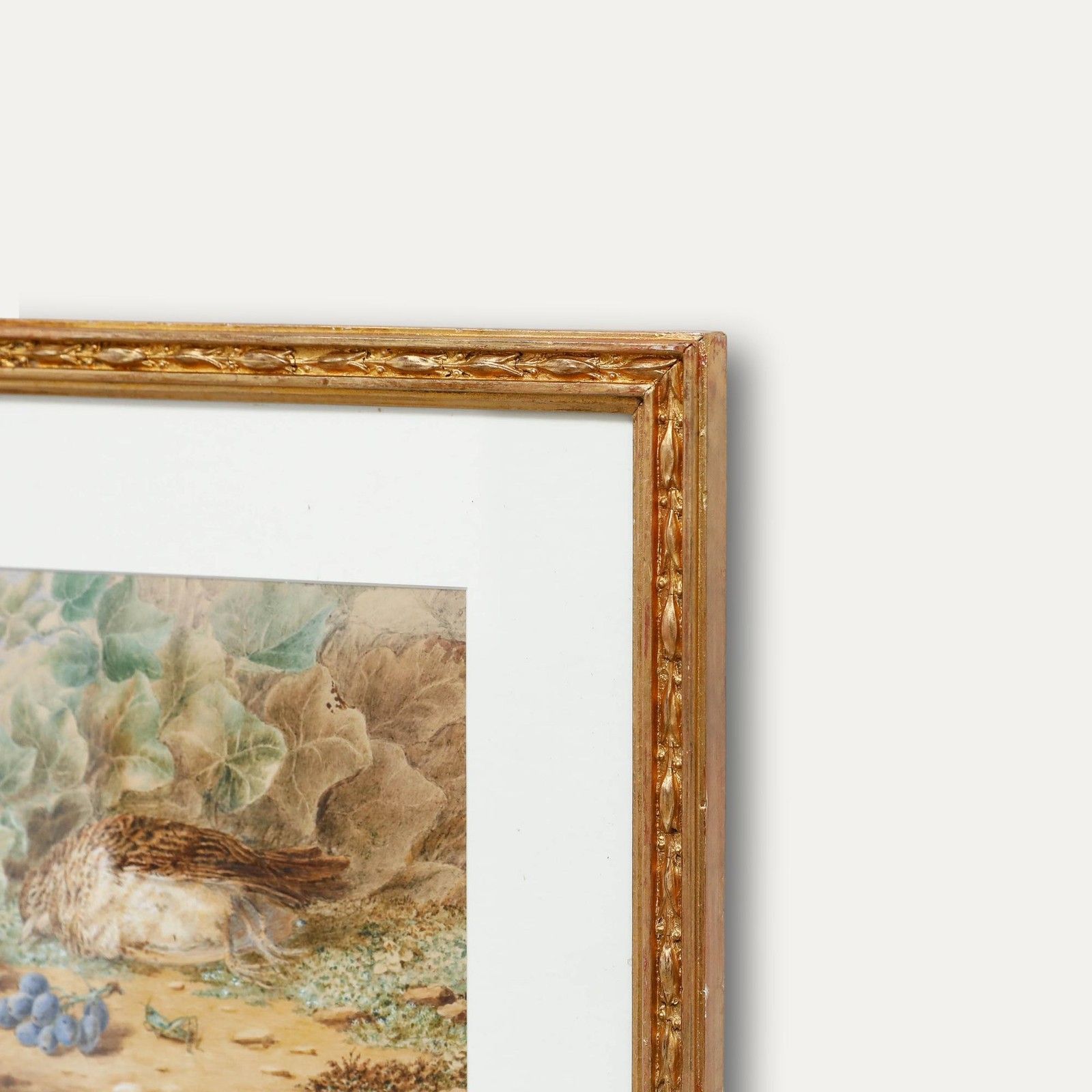 Emma Walter (1833 1893) Late 19th Century Watercolour, The Songbird's Coda photo vinterior
