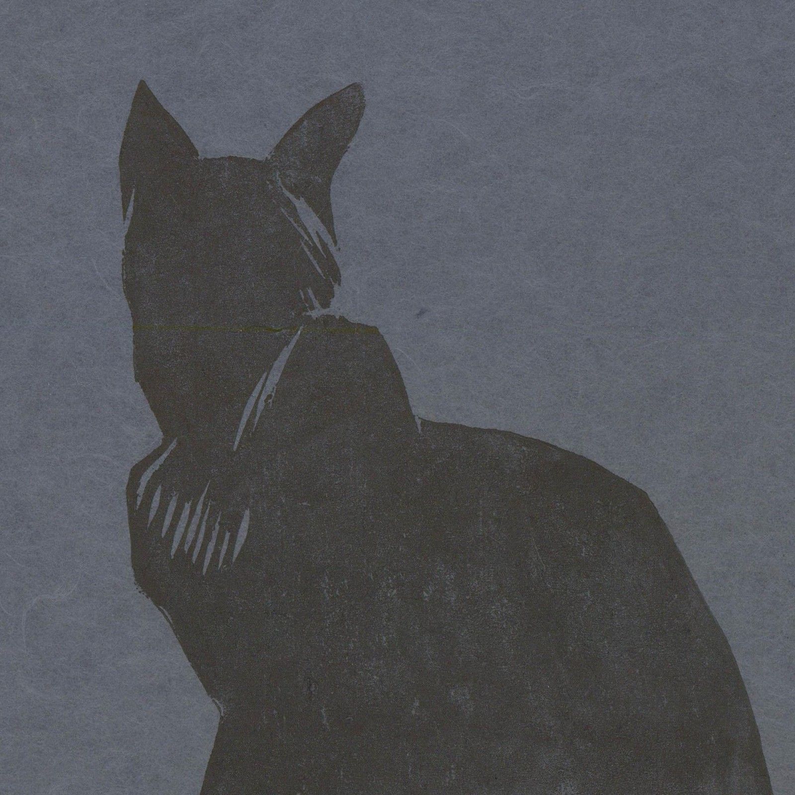 Percy Drake Brookshaw (1907 1993) 1971 Woodcut, Nine Lives 16 photo for sale
