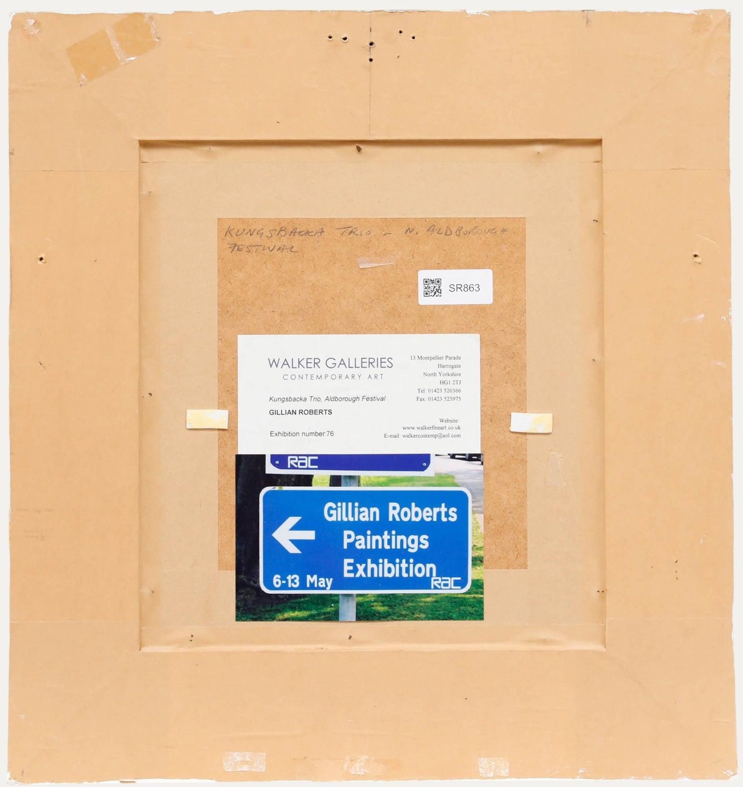 Gillian Roberts Rsma English School Contemporary Oil, Kungsbacka Trio photo for sale