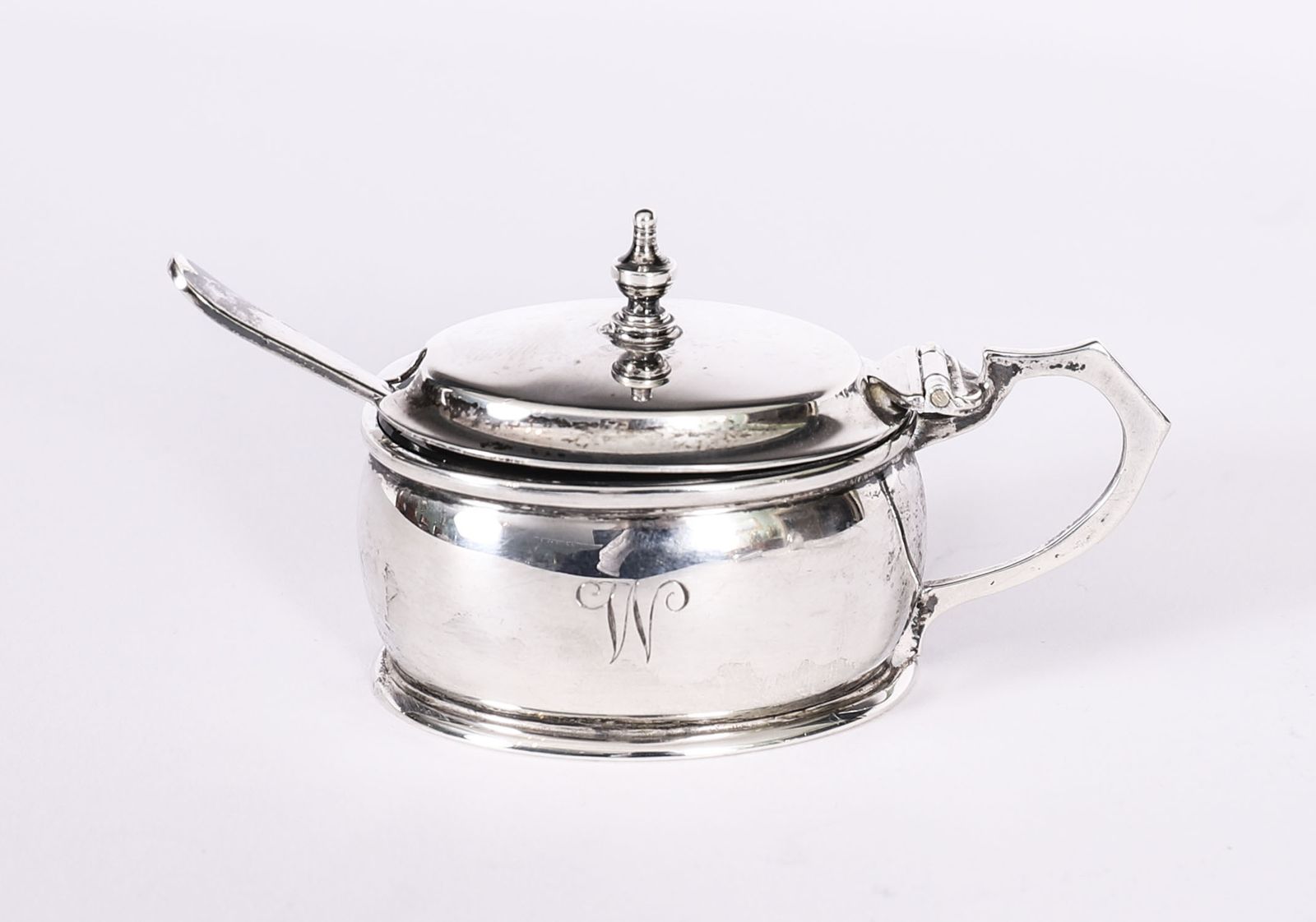 225.0 Antique George V Silver Cruet Set  William Neale & Son 1934. photo