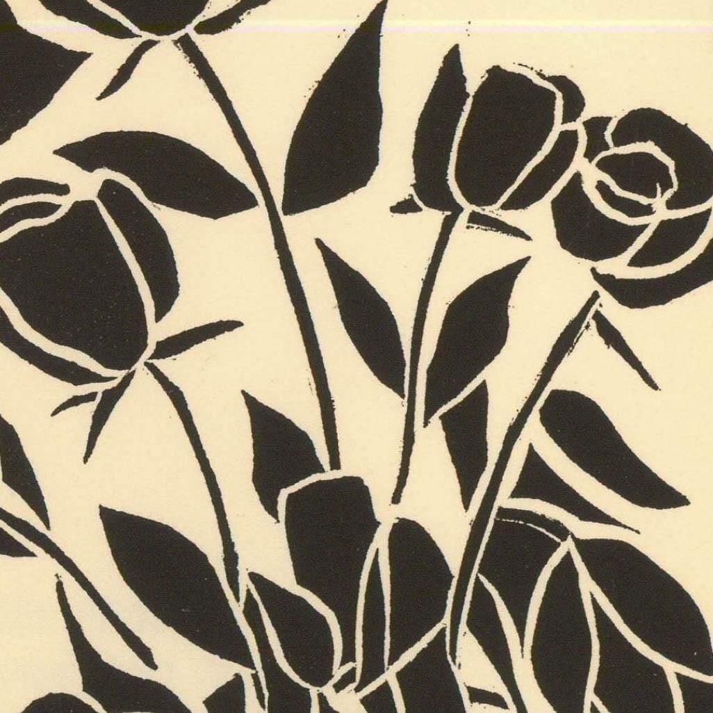 Albert Masri (1927 2020) Mid 20th Century Woodcut, A Poem By Jean L'anselme photo Art