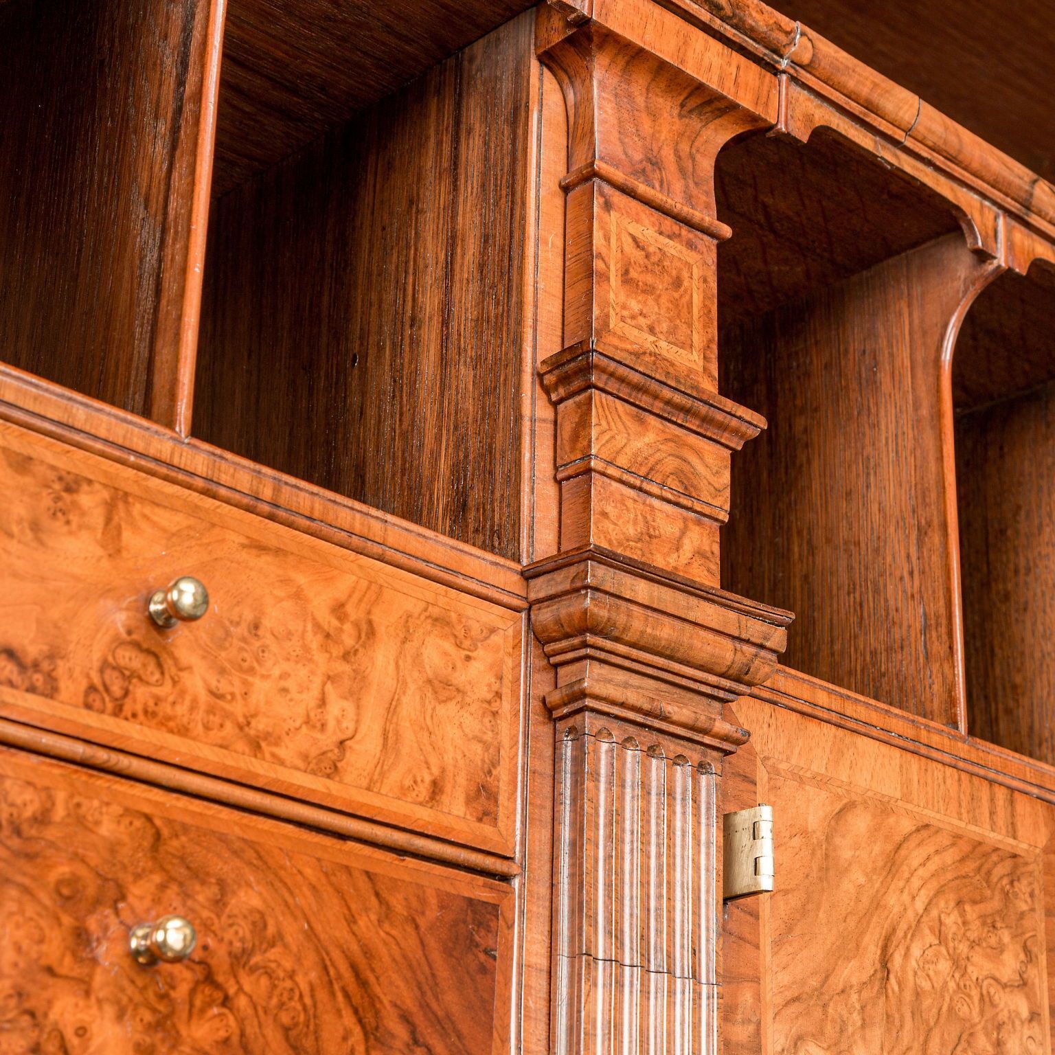 Queen Anne Trumeau Walnut Oak Great Britain XVIII Century photo buy