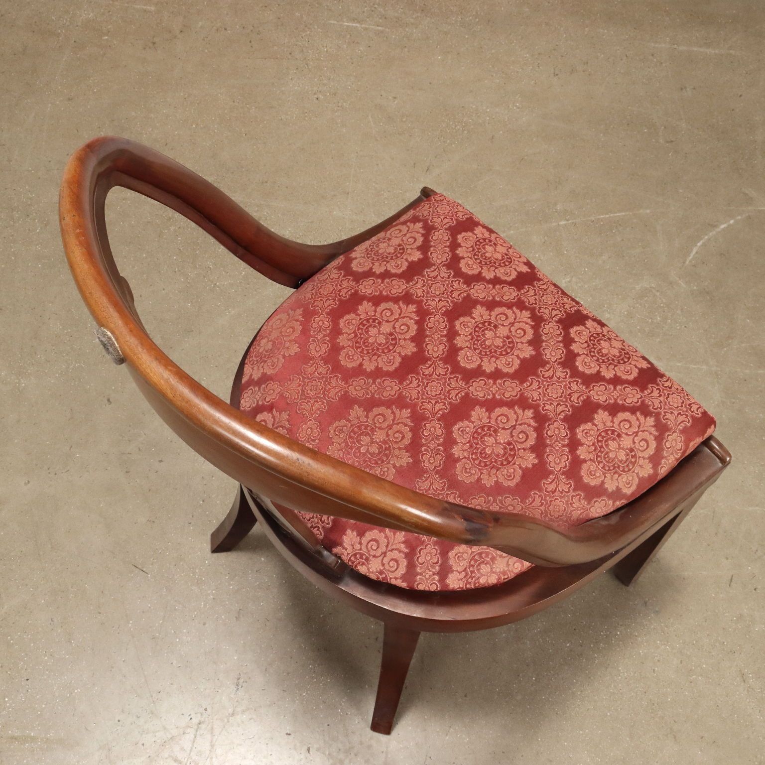 Pair Of Antique Restoration Chairs Mahogany XIX Century photo for sale