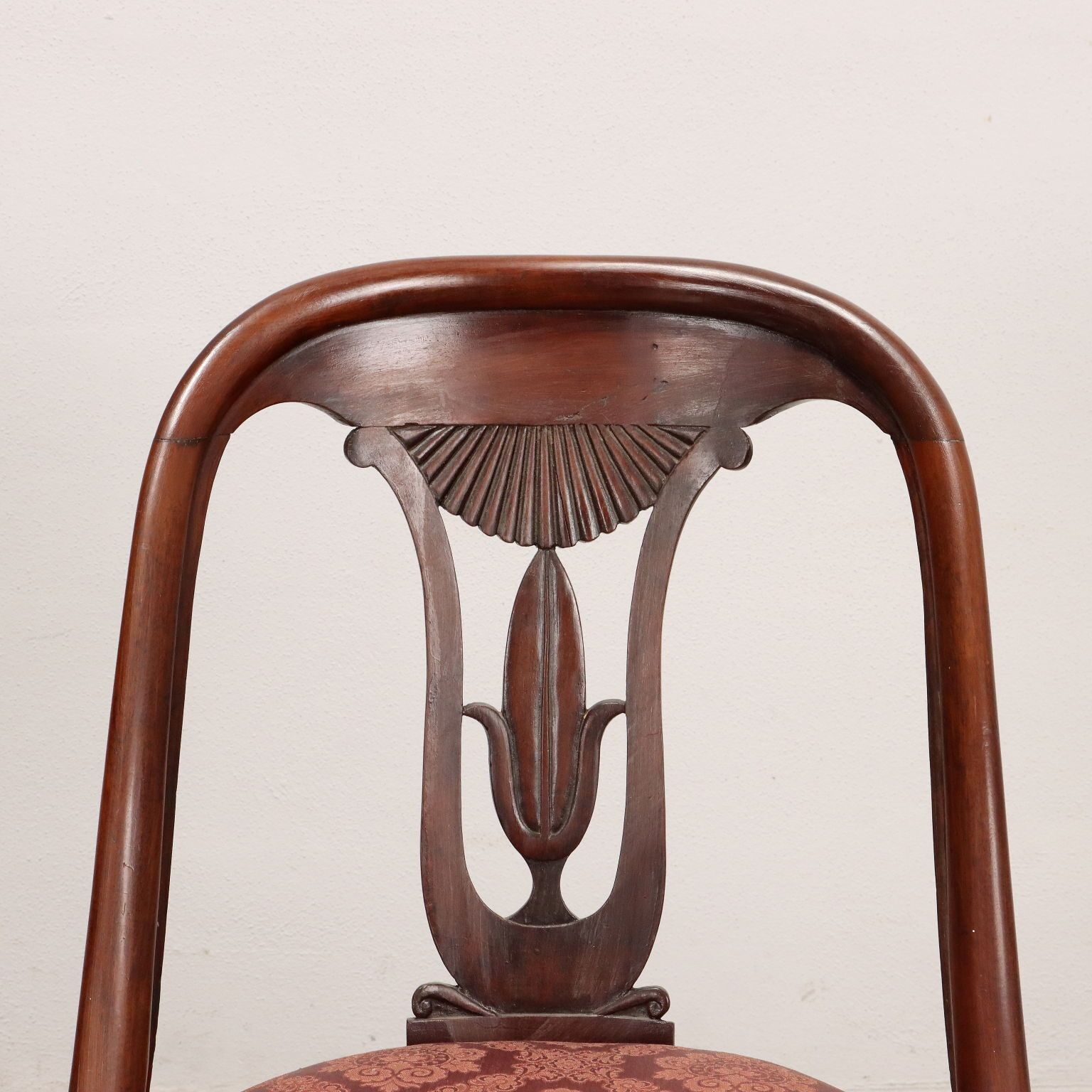 Pair Of Antique Restoration Chairs Mahogany XIX Century photo Furniture